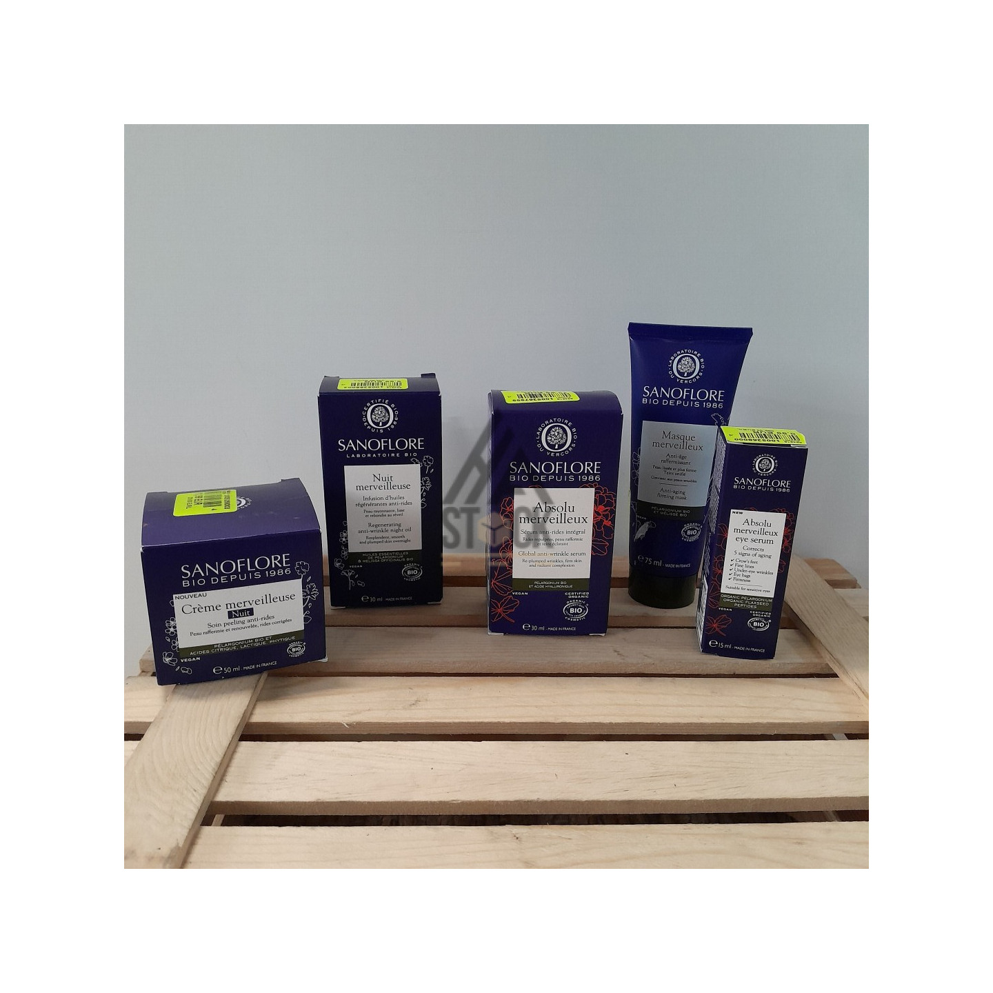 Crème hygiène - SANOFLORE - 20 pièces