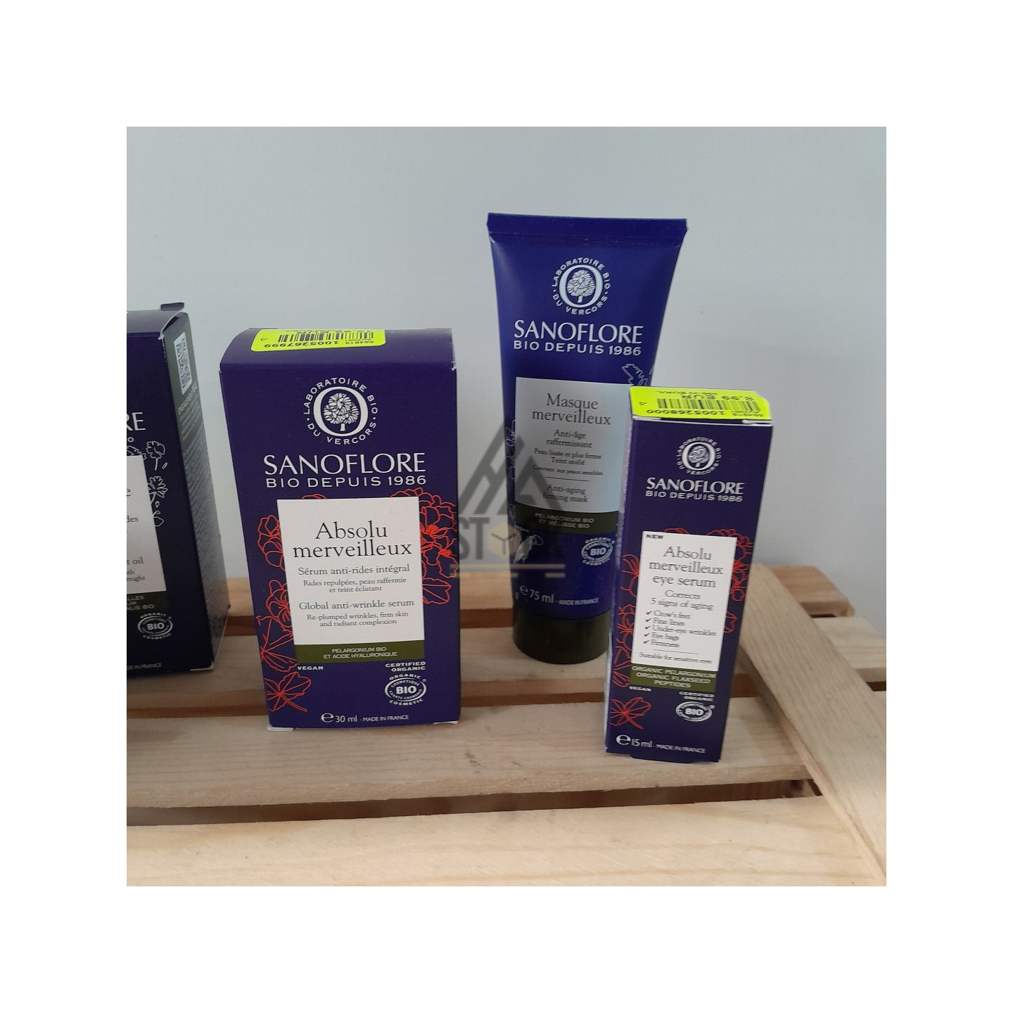 Crème hygiène - SANOFLORE - 20 pièces