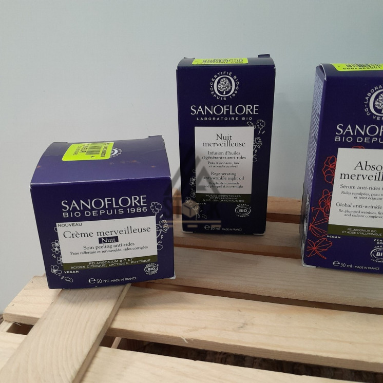 Crème hygiène - SANOFLORE - 20 pièces