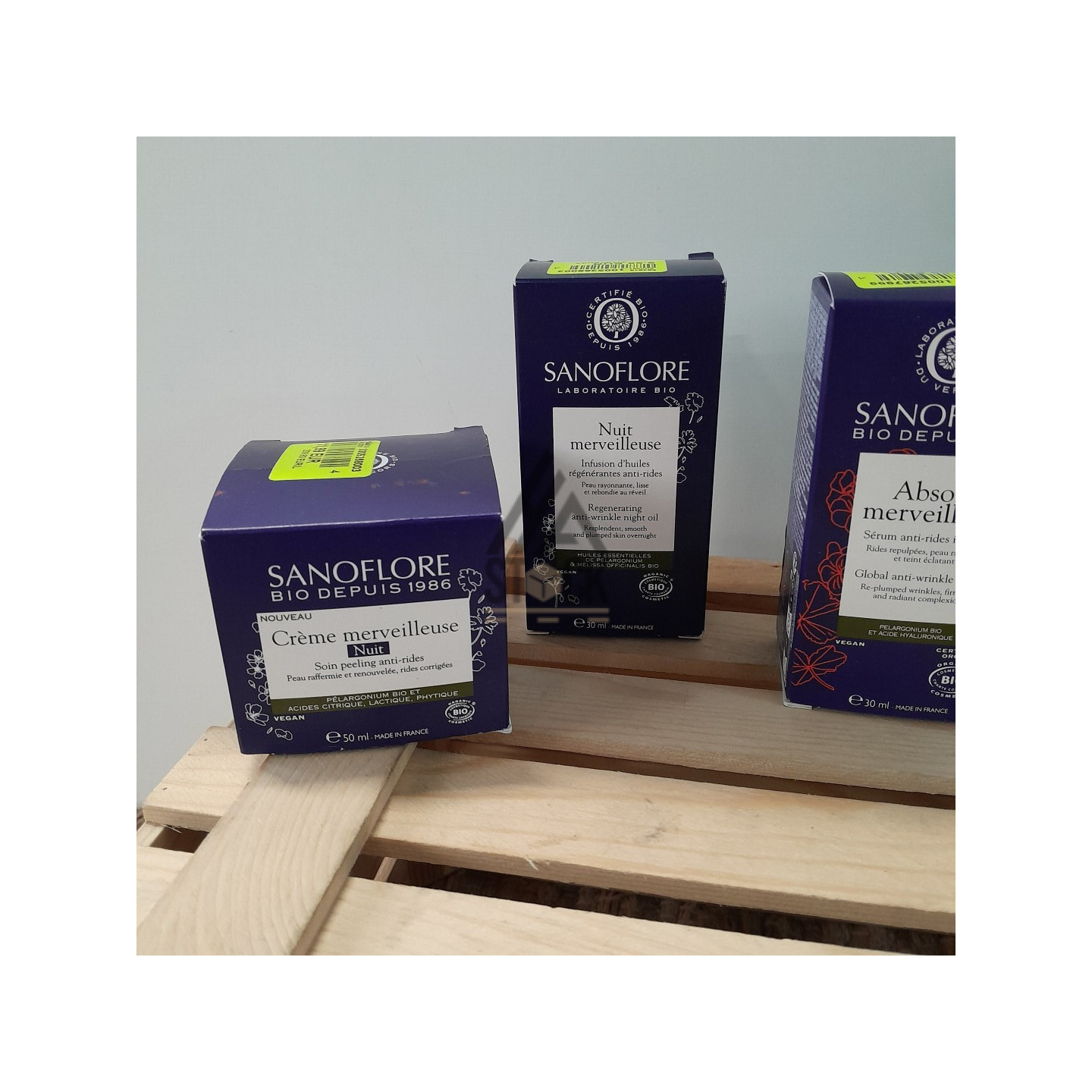 Crème hygiène - SANOFLORE - 20 pièces