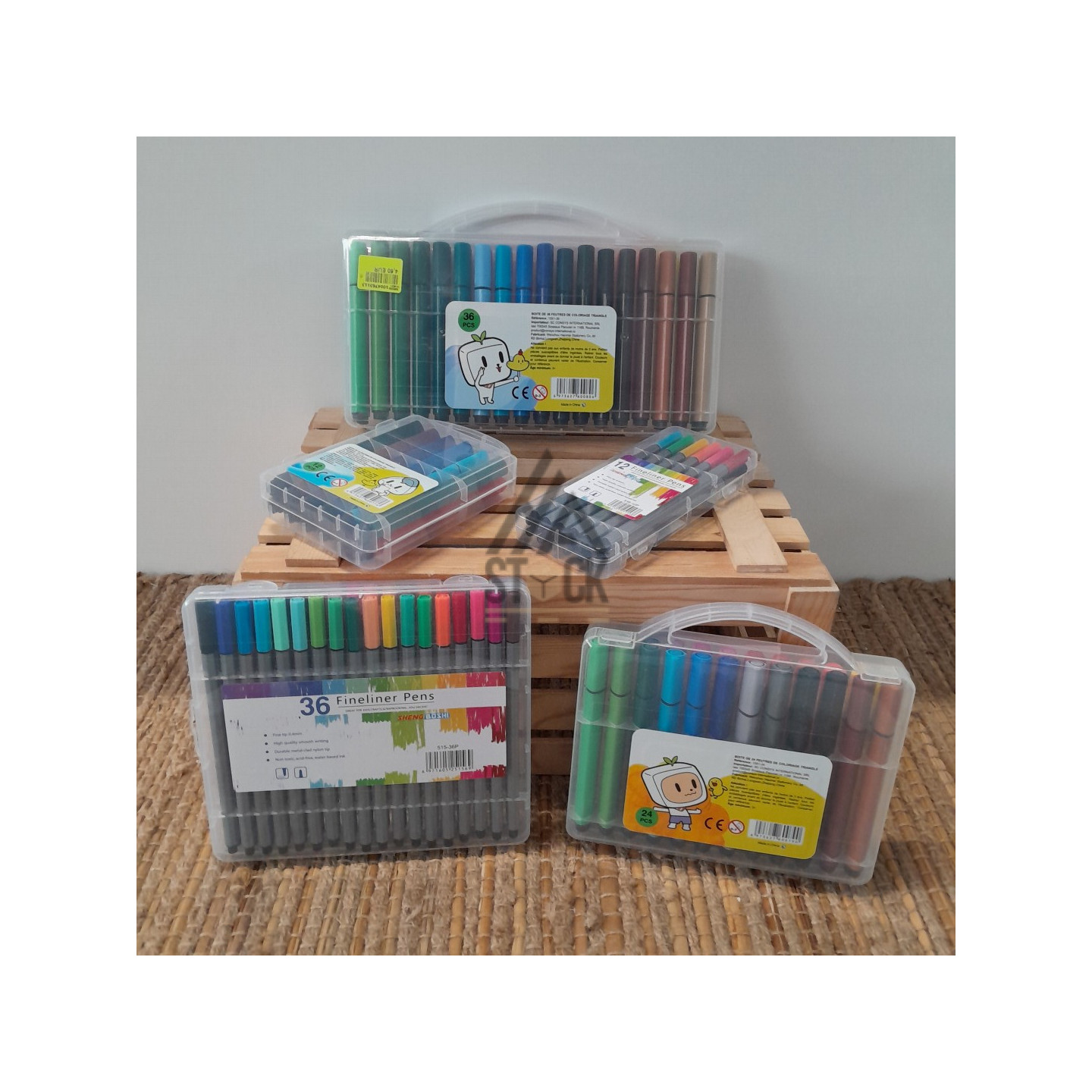 boîte de feutres - 40 pièces