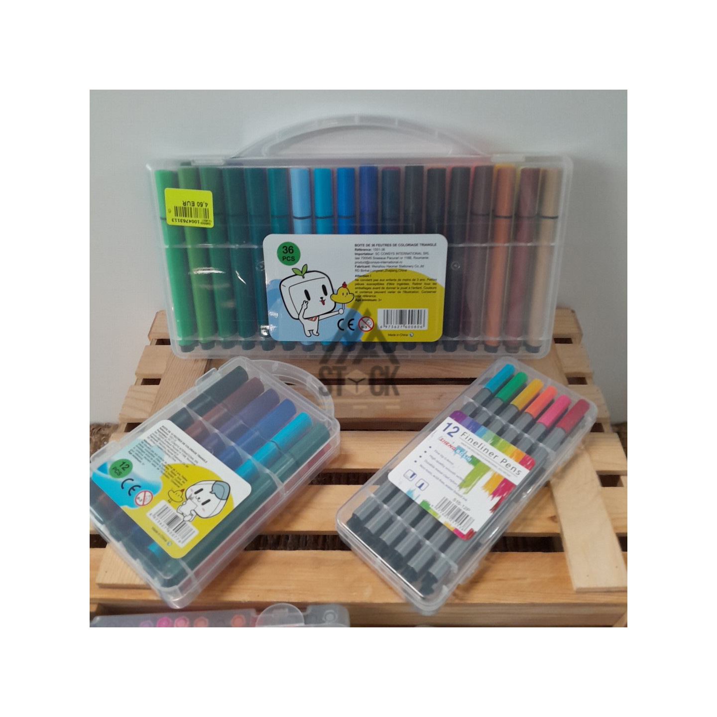 boîte de feutres - 40 pièces