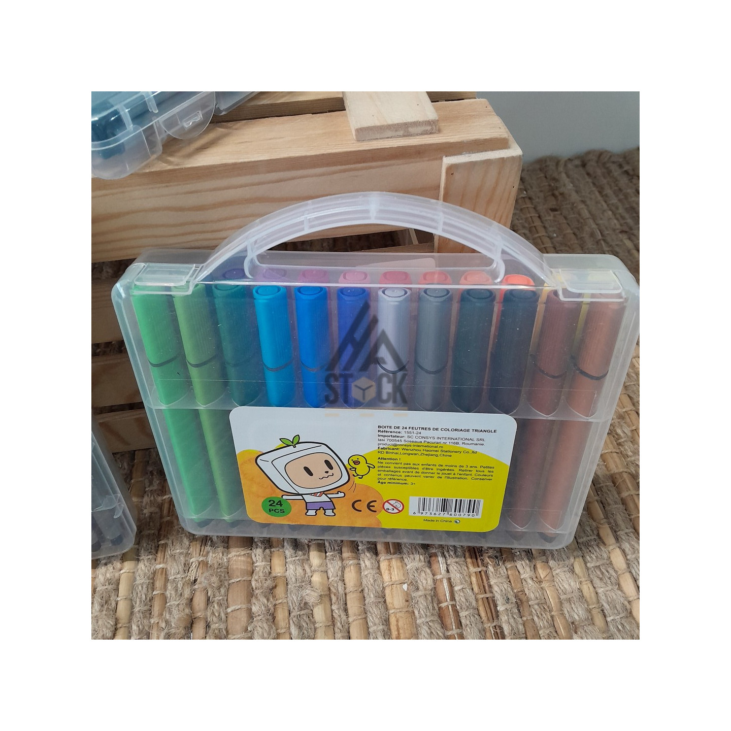 boîte de feutres - 40 pièces