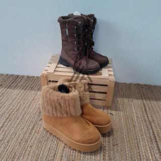BOOTS fourrure - 20 paires