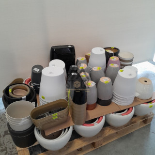 Pot de fleur - 130 pièces