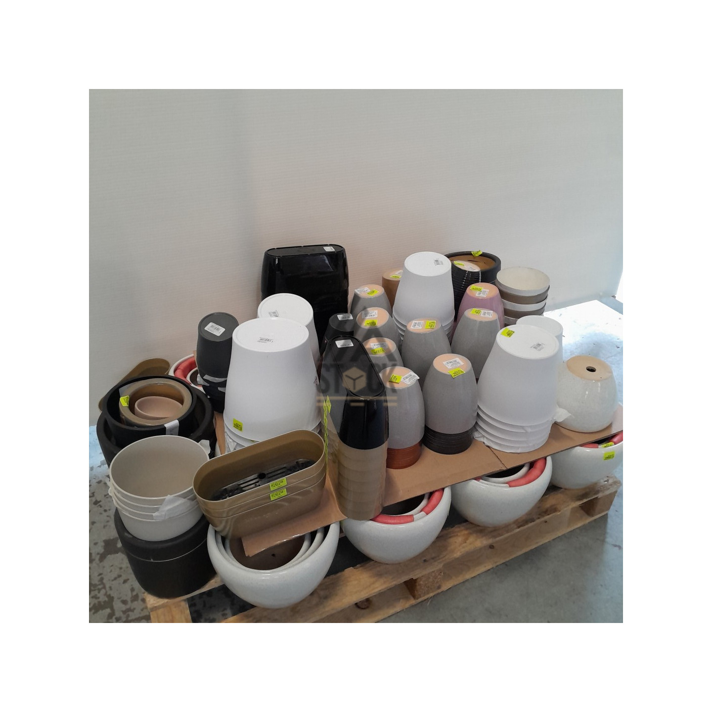 Pot de fleur - 130 pièces