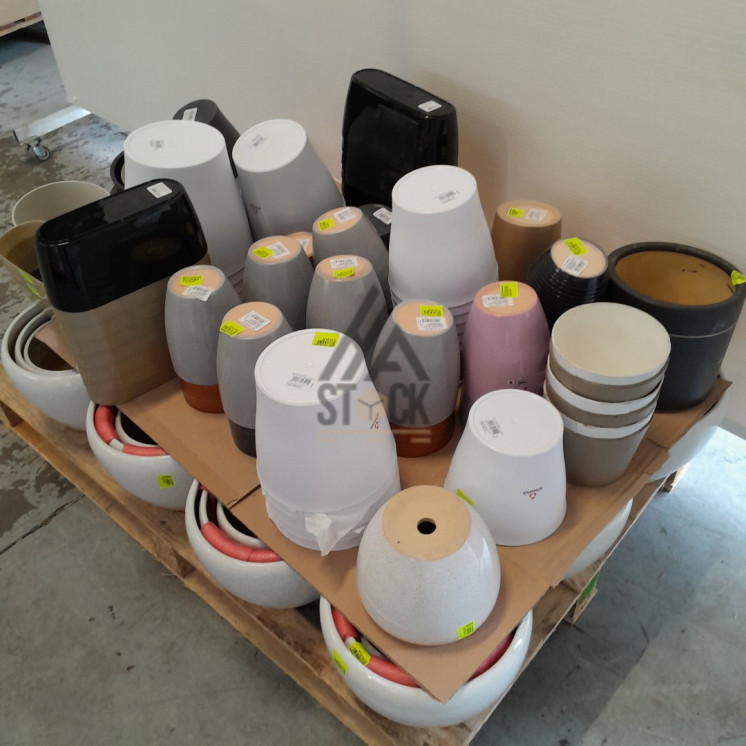 Pot de fleur - 130 pièces