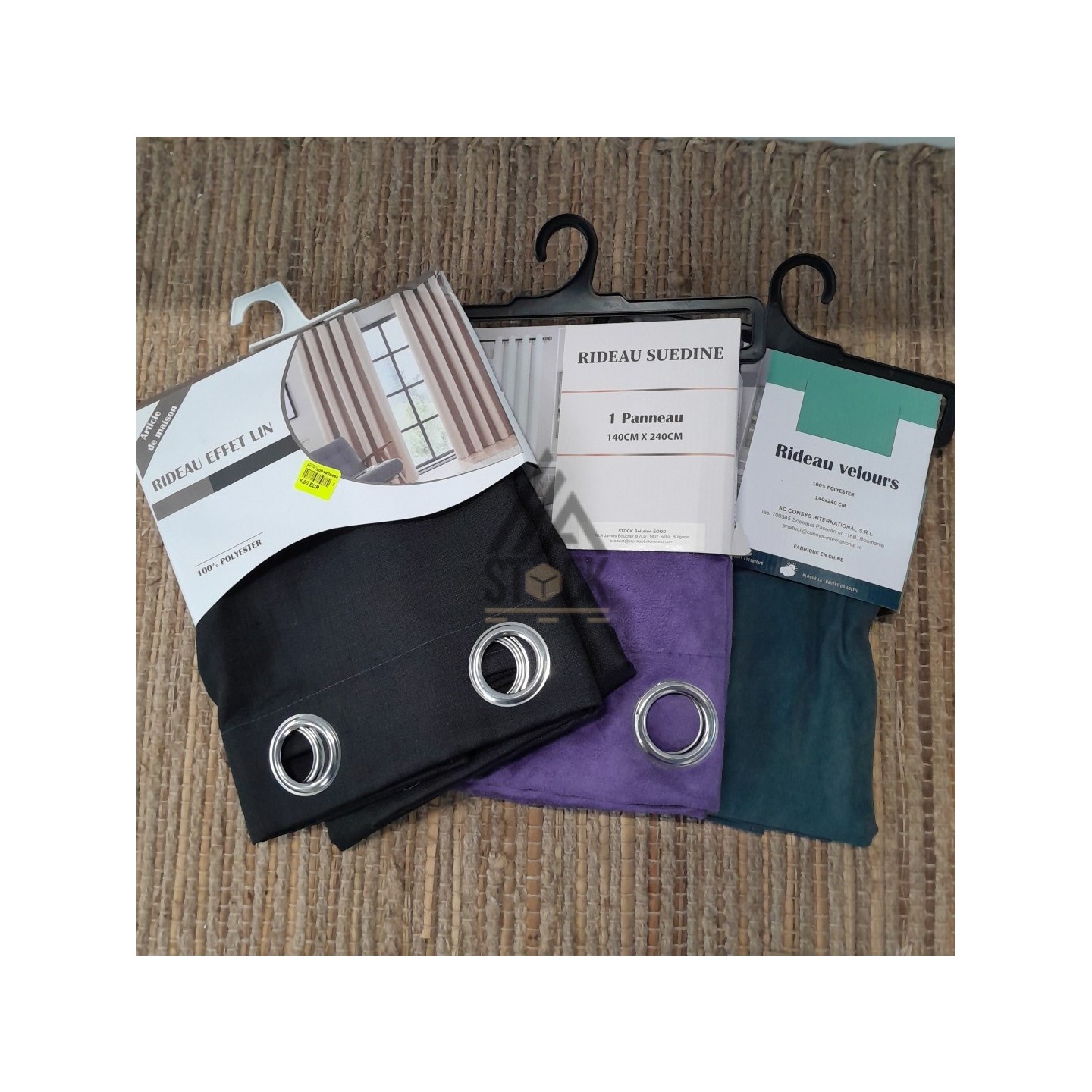 Rideaux - 25 pièces