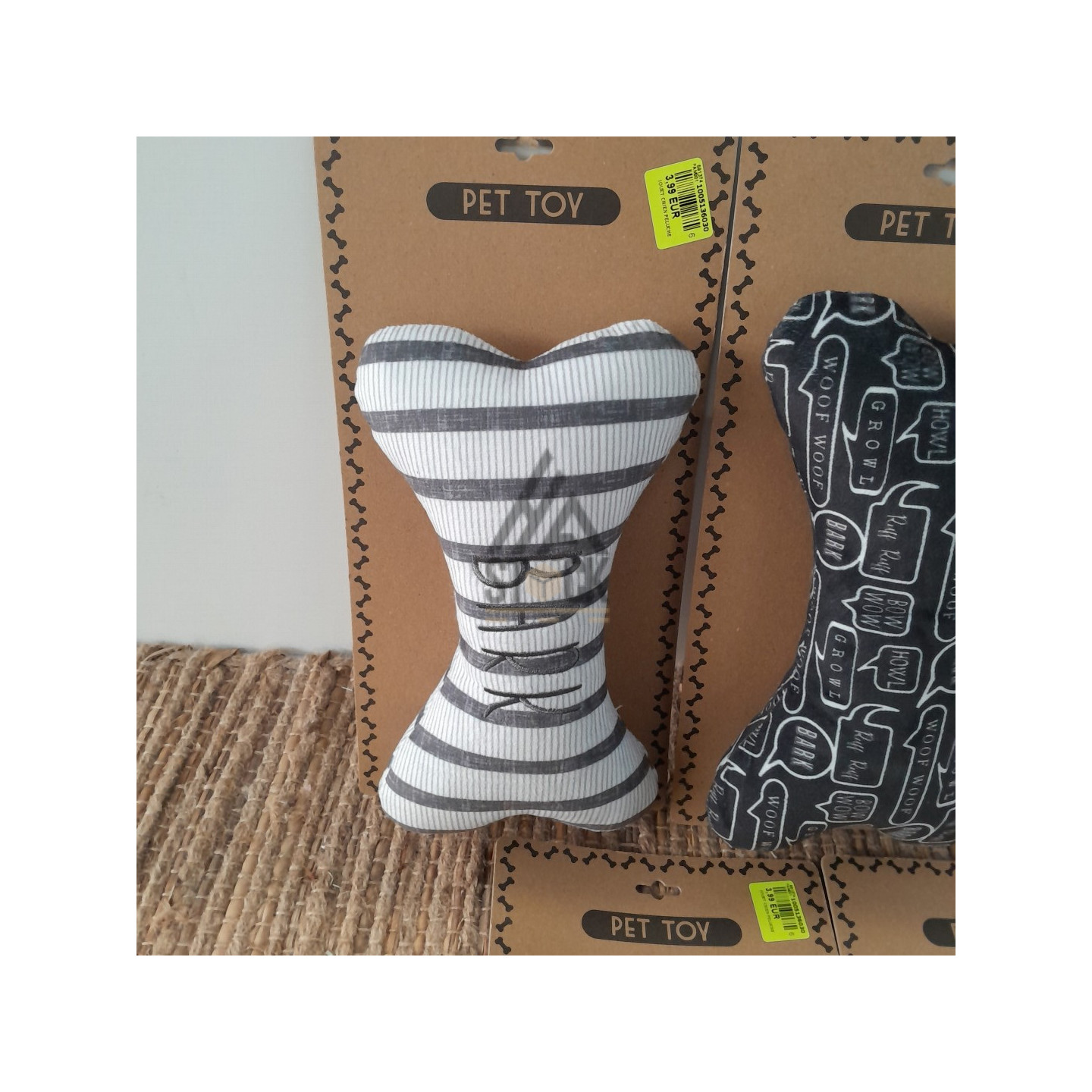 Peluche jouet pour chien - 50 pièces