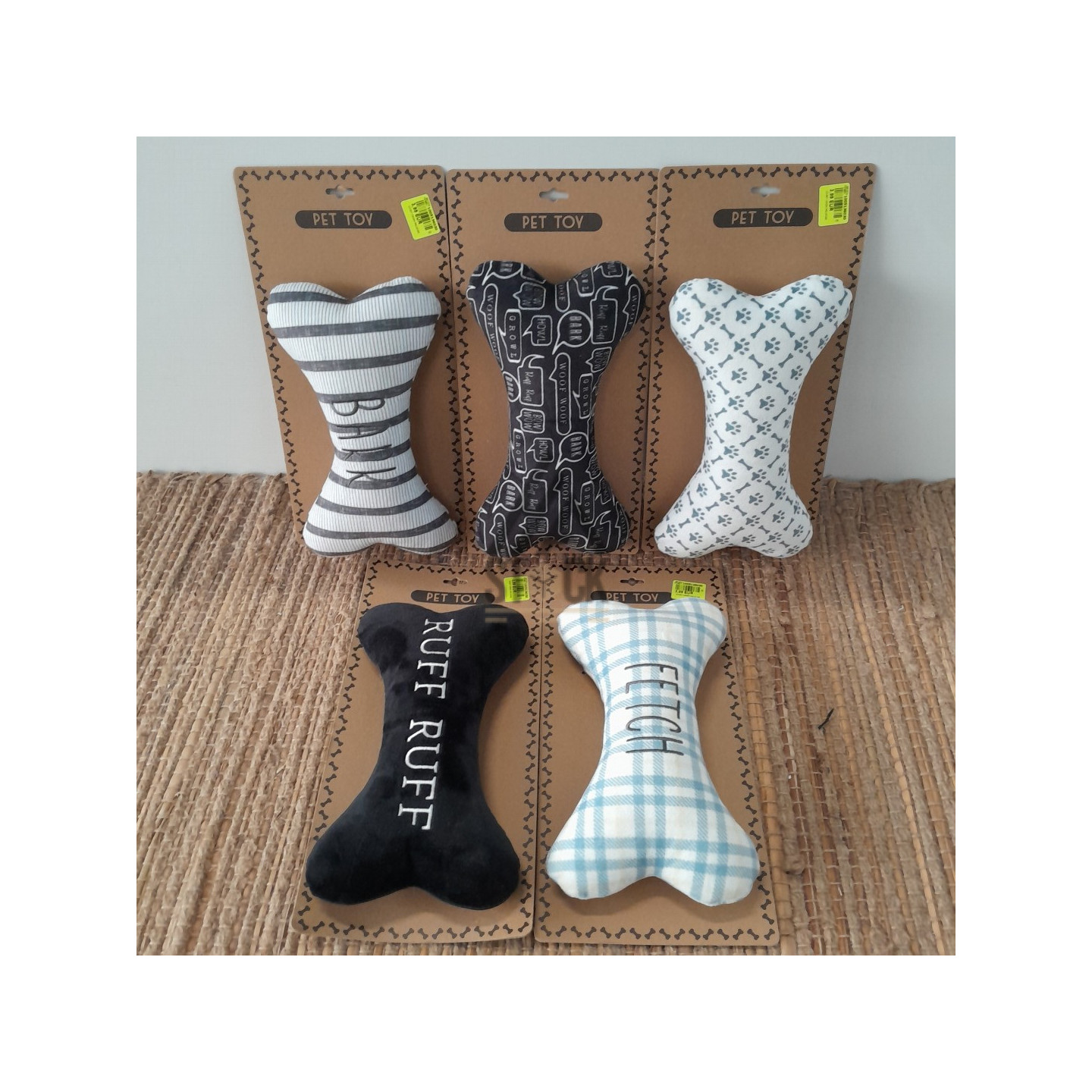 Peluche jouet pour chien - 50 pièces