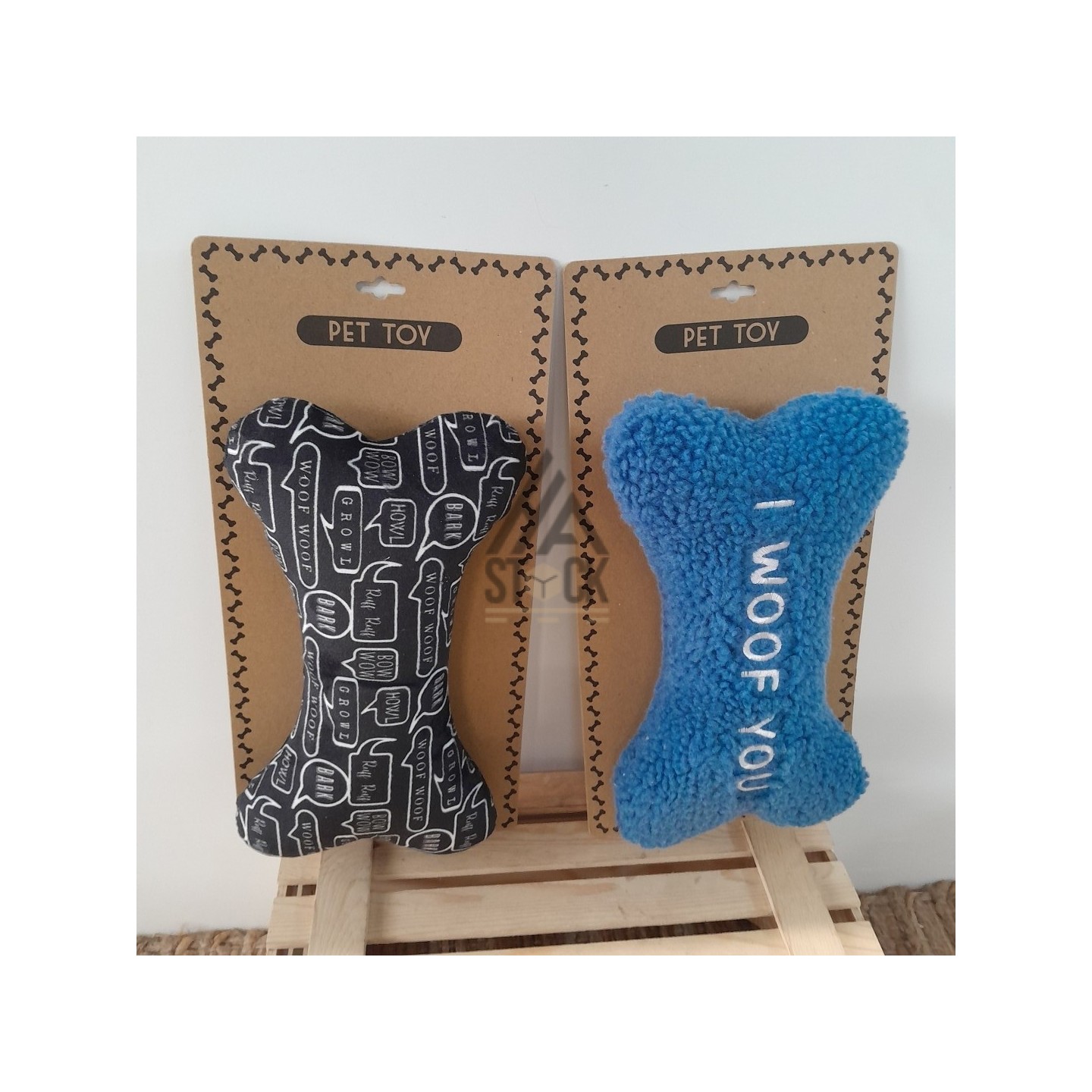 Peluche jouet pour chien - 50 pièces