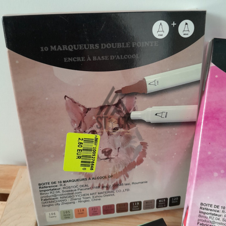 Boite de marqueur - 70 pièces