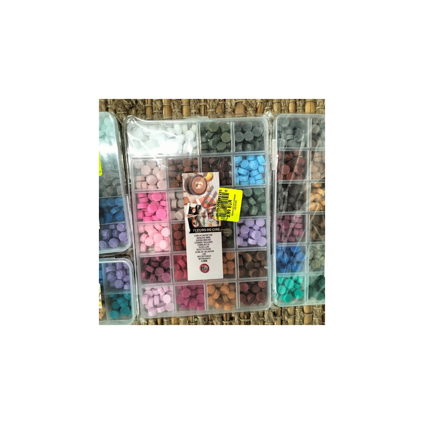 Fleur de cire - 55 pièces