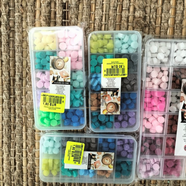 Fleur de cire - 55 pièces