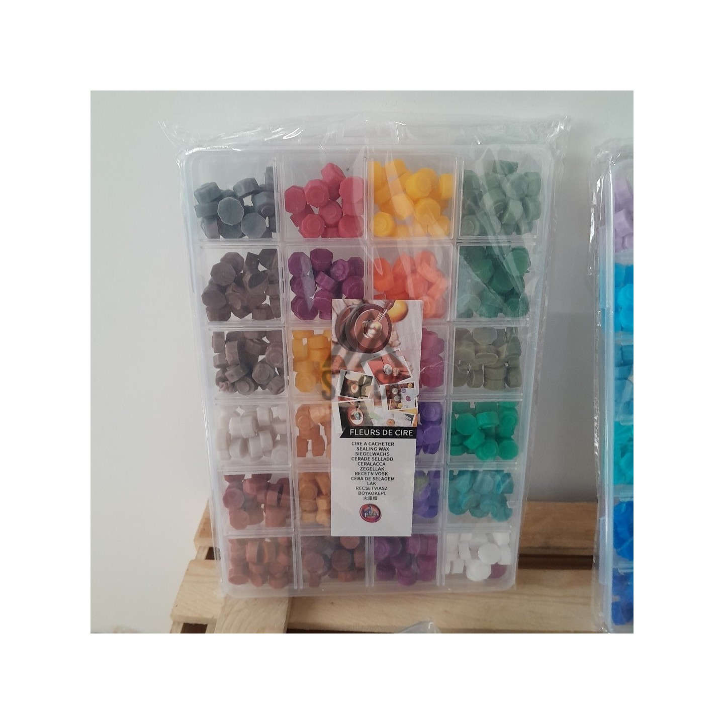 Fleur de cire - 55 pièces