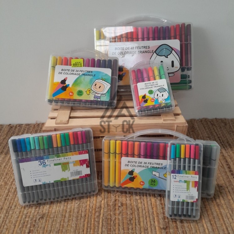 boîte de feutres - 45 pièces