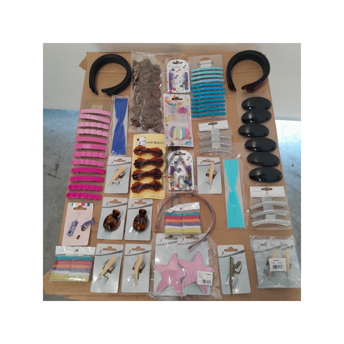 ACCESSOIRES CHEVEUX - 2000 pièces