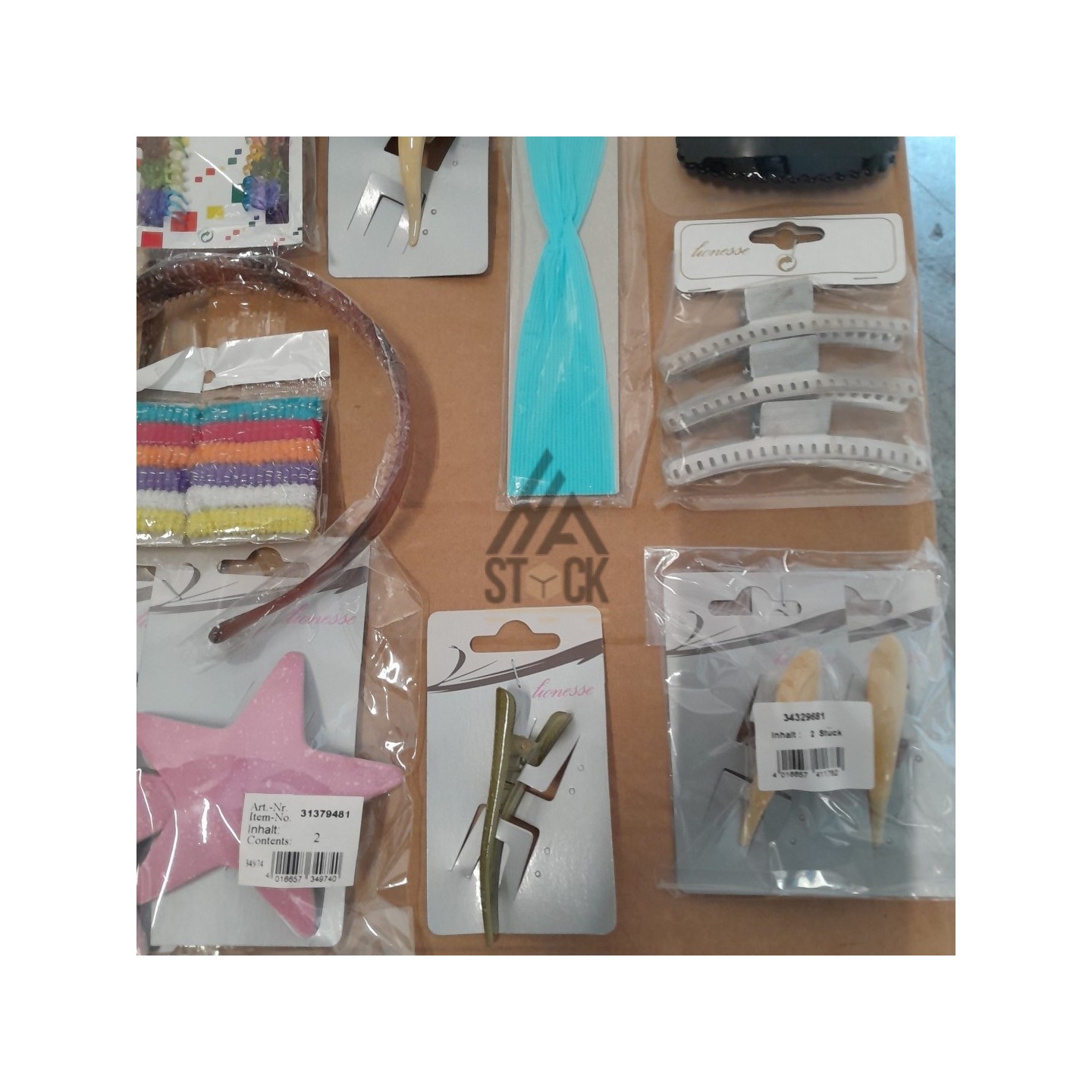 ACCESSOIRES CHEVEUX - 2000 pièces