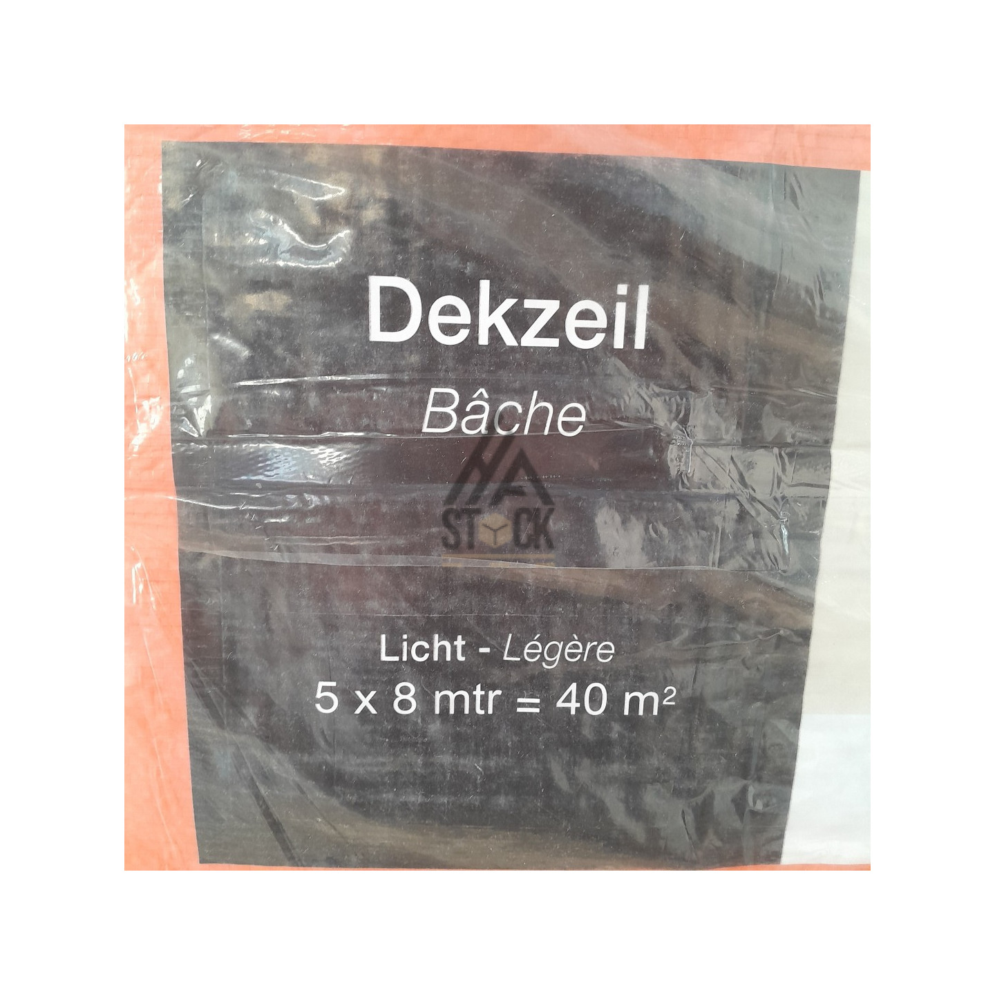 Bâche 40m² - 15 pièces