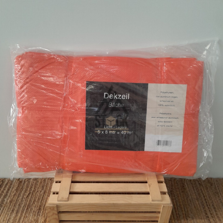 Bâche 40m² - 15 pièces