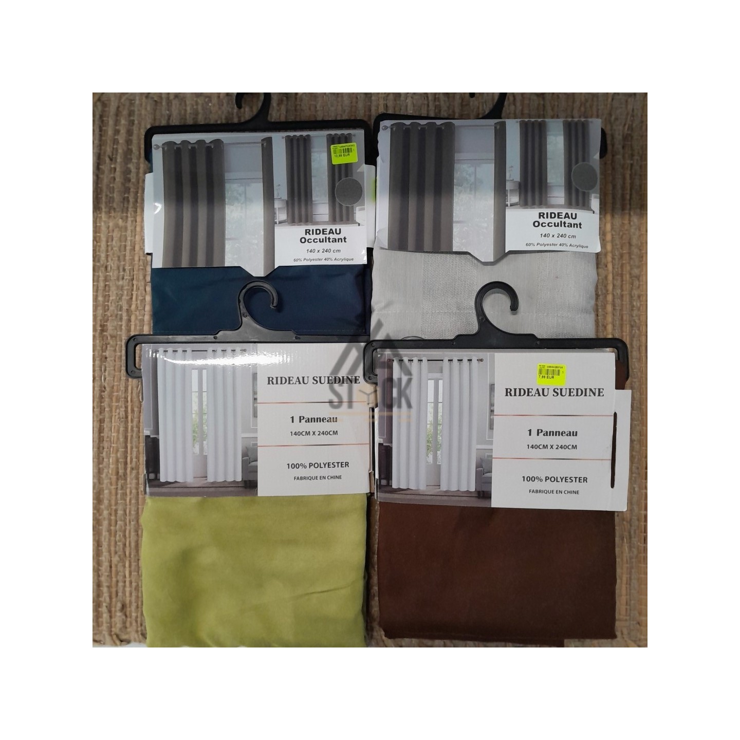 Rideaux - 20 pièces