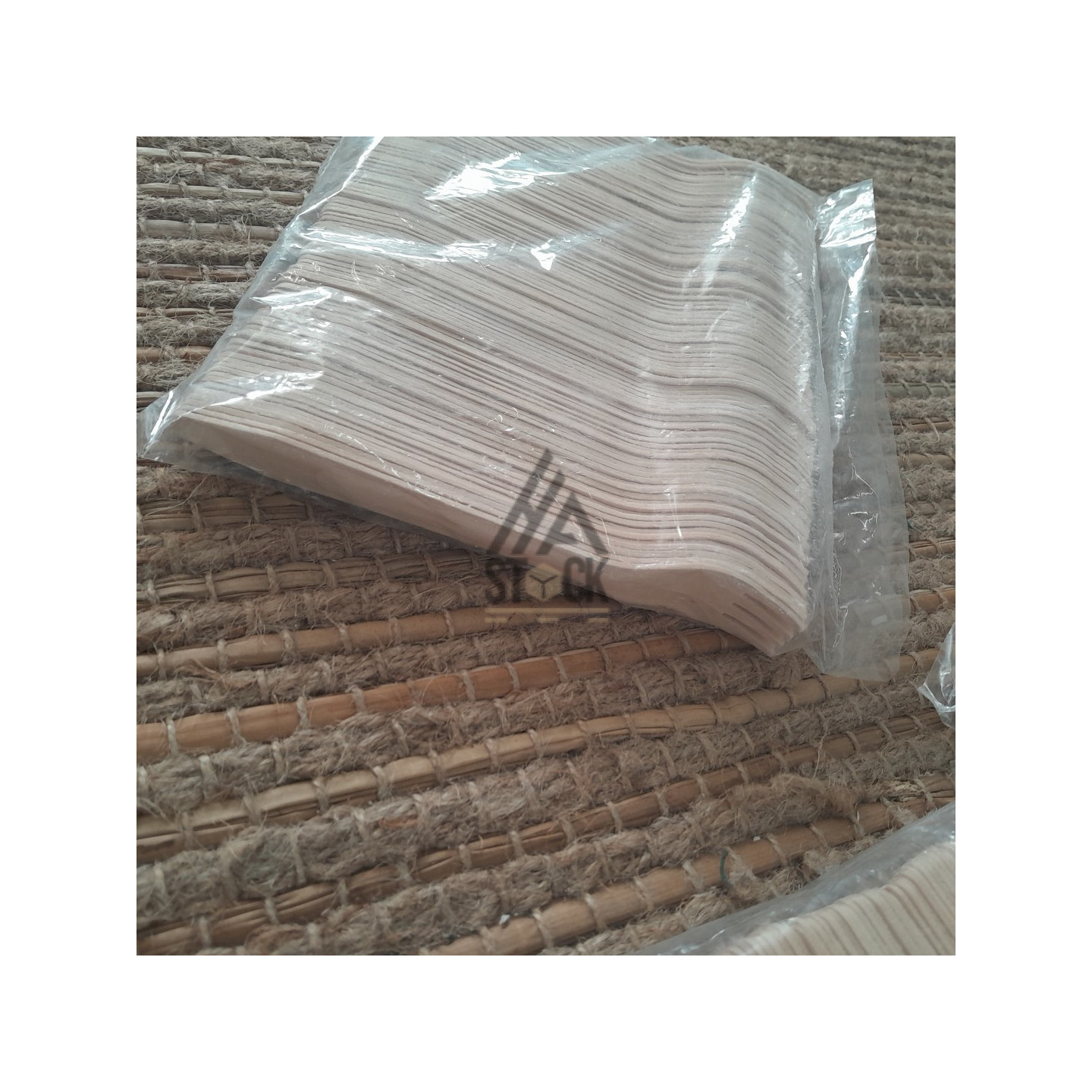 Couvert en bois - 70 paquets