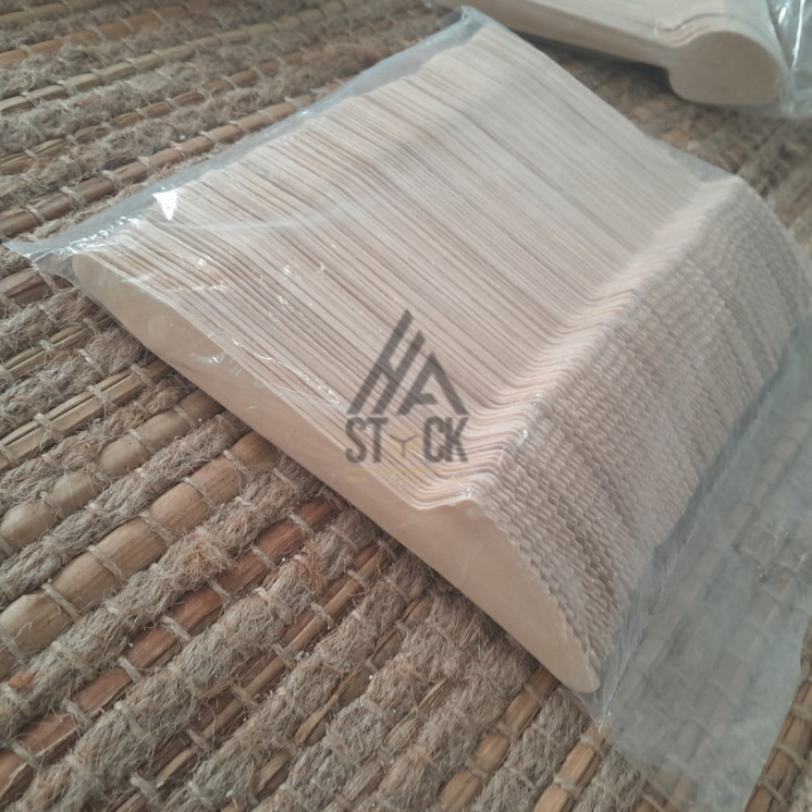 Couvert en bois - 70 paquets