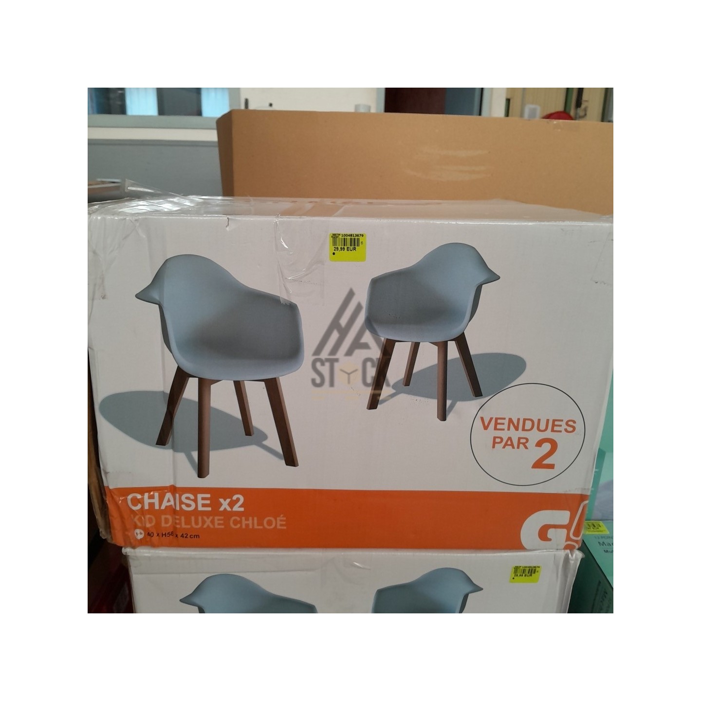 Chaise - DELUXE CHLOE -  4 pièces