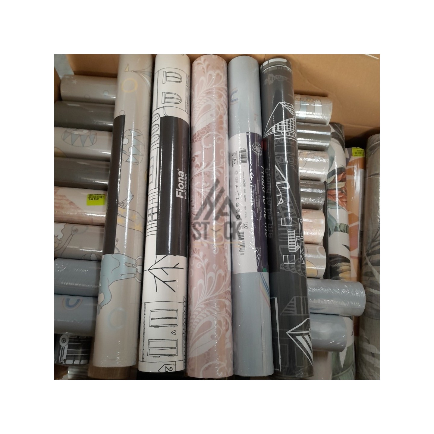 Papier peint  - 190 rouleaux