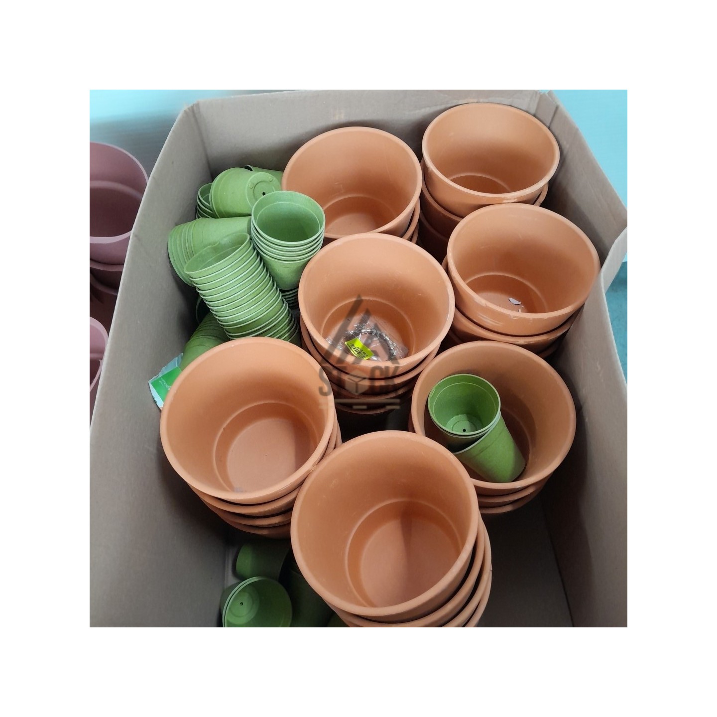 Pot de fleur - 120 pièces