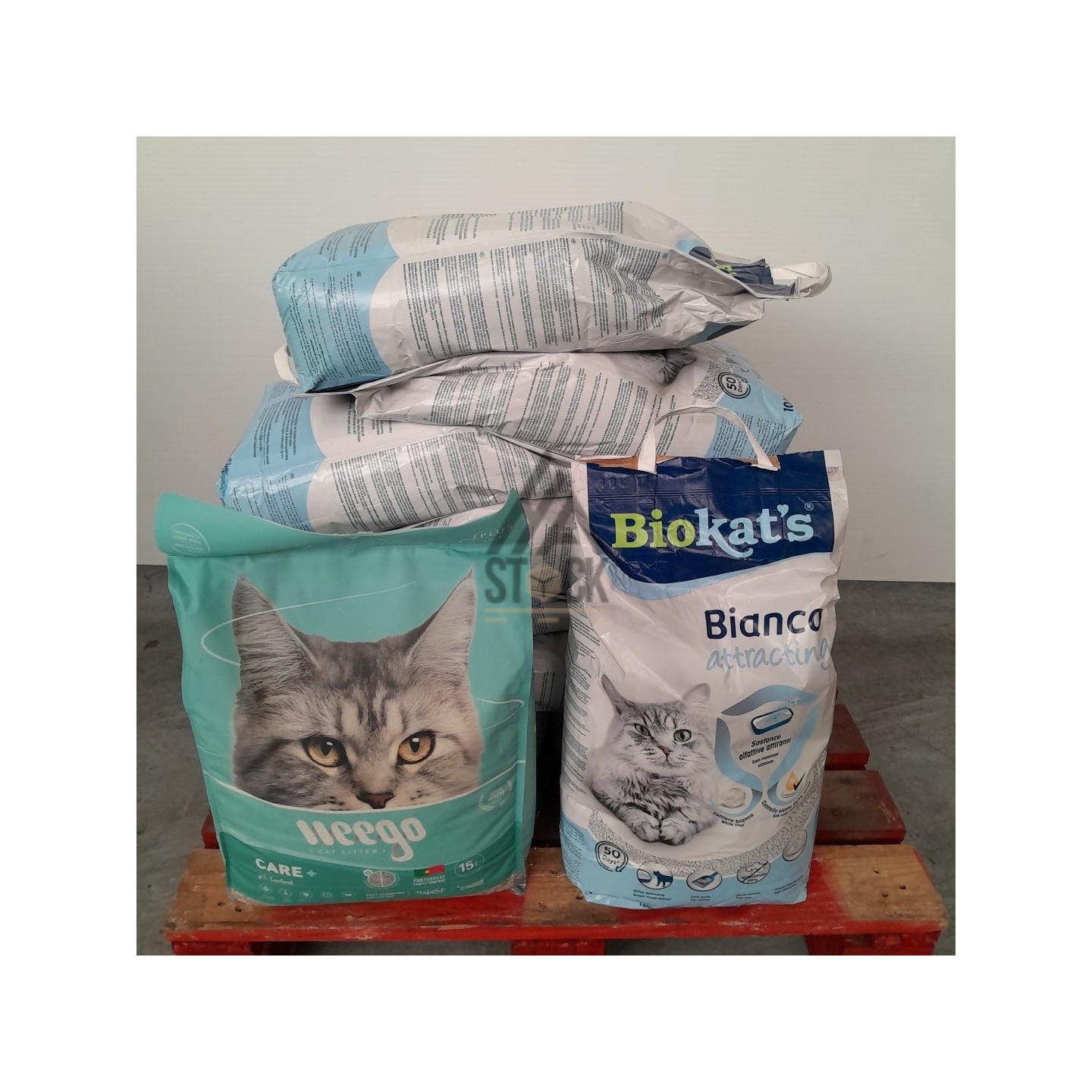 Litière pour chat - 10 pièces