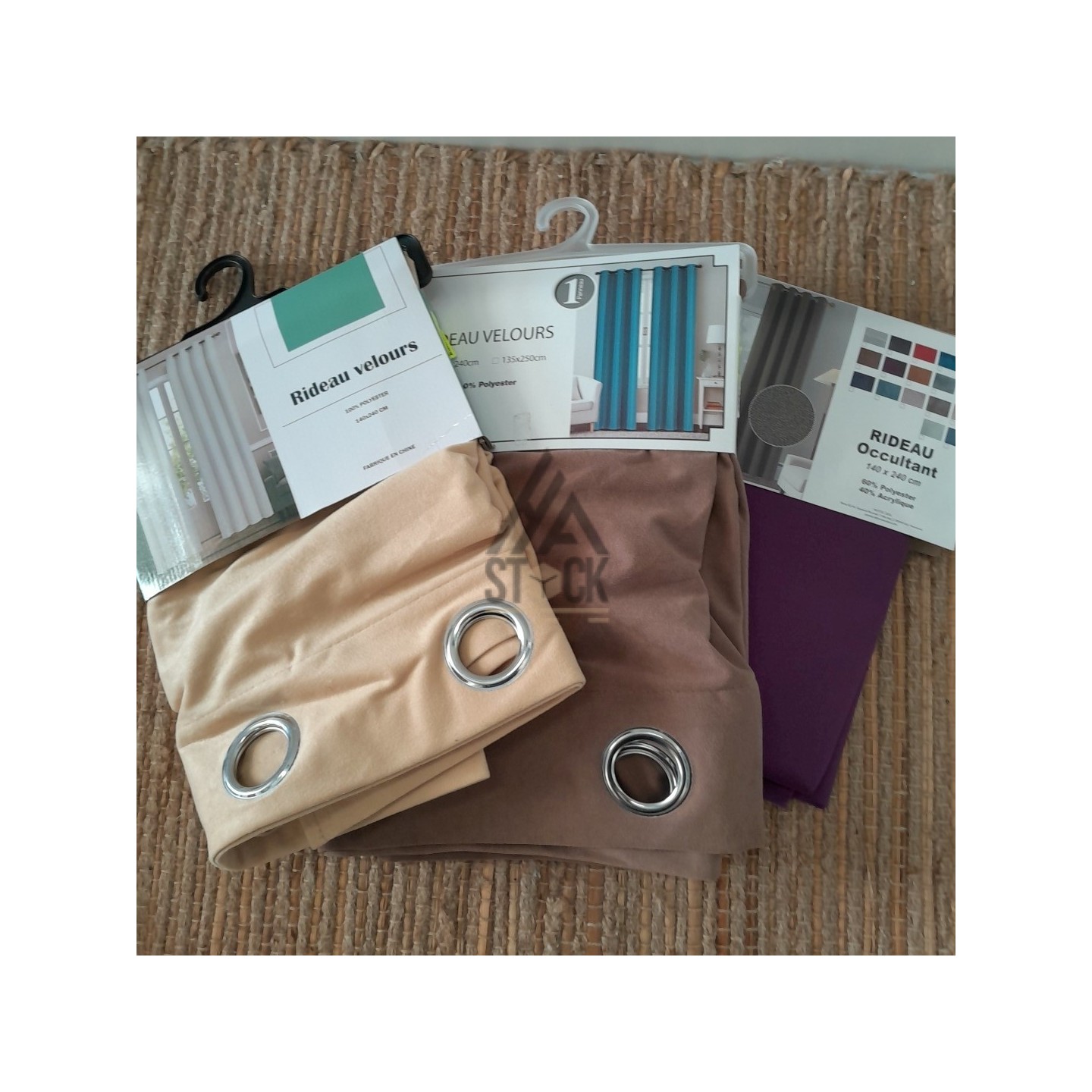 Rideaux - 25 pièces