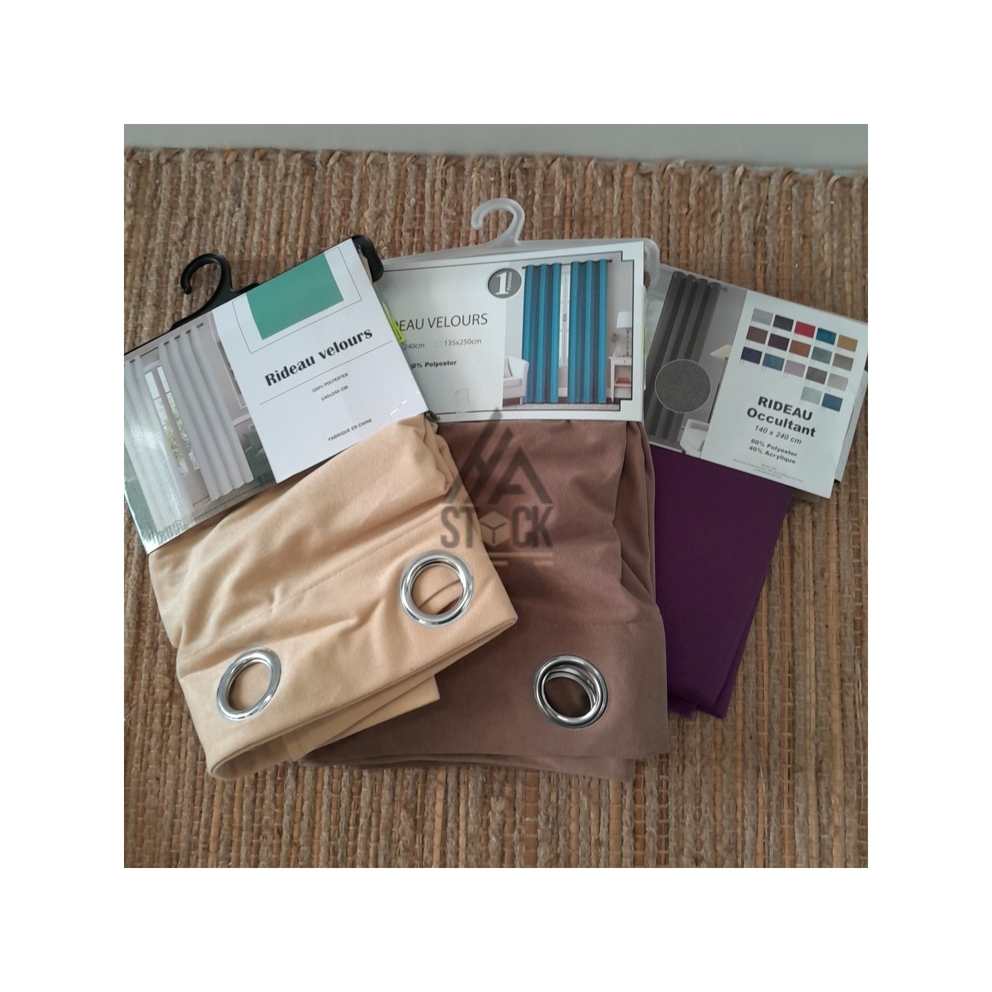 Rideaux - 25 pièces