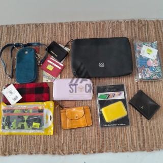 Portefeuilles, porte-monnaie, sacoche - 90 pièces