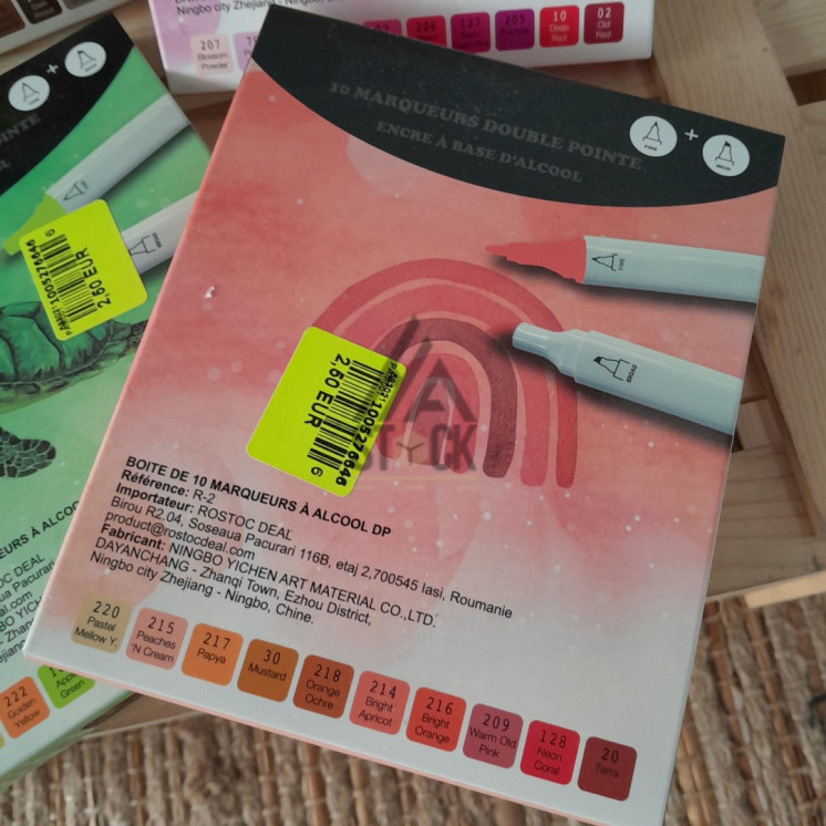 Boite de marqueur - 55 pièces