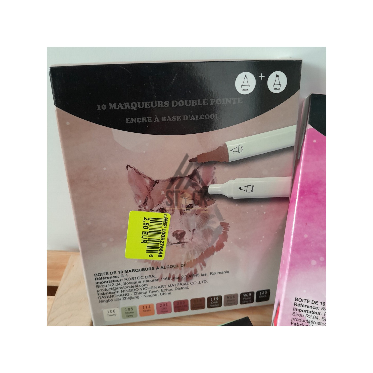 Boite de marqueur - 55 pièces