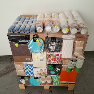 VAISSELLE JETABLE - 200 pièces