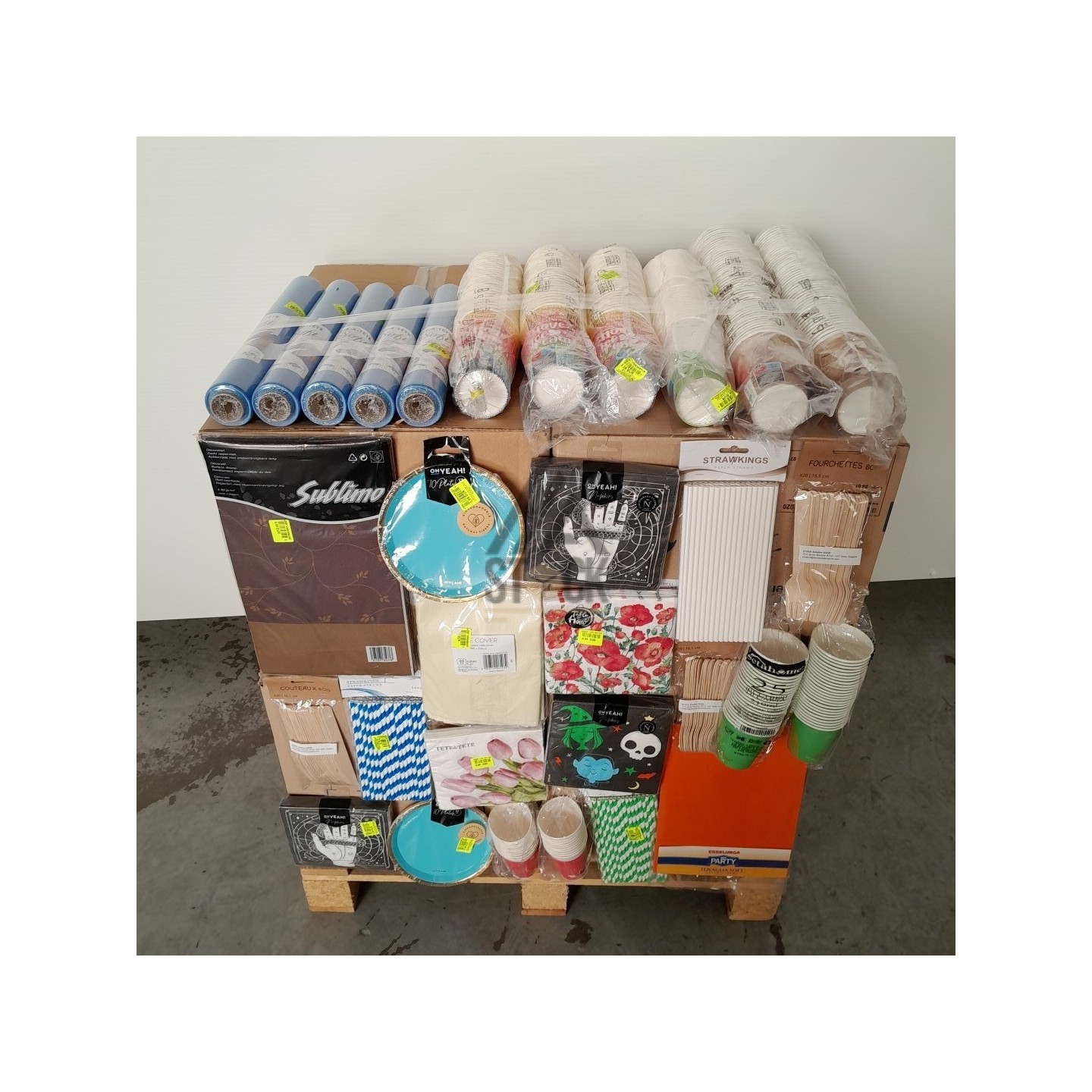 VAISSELLE JETABLE - 200 pièces