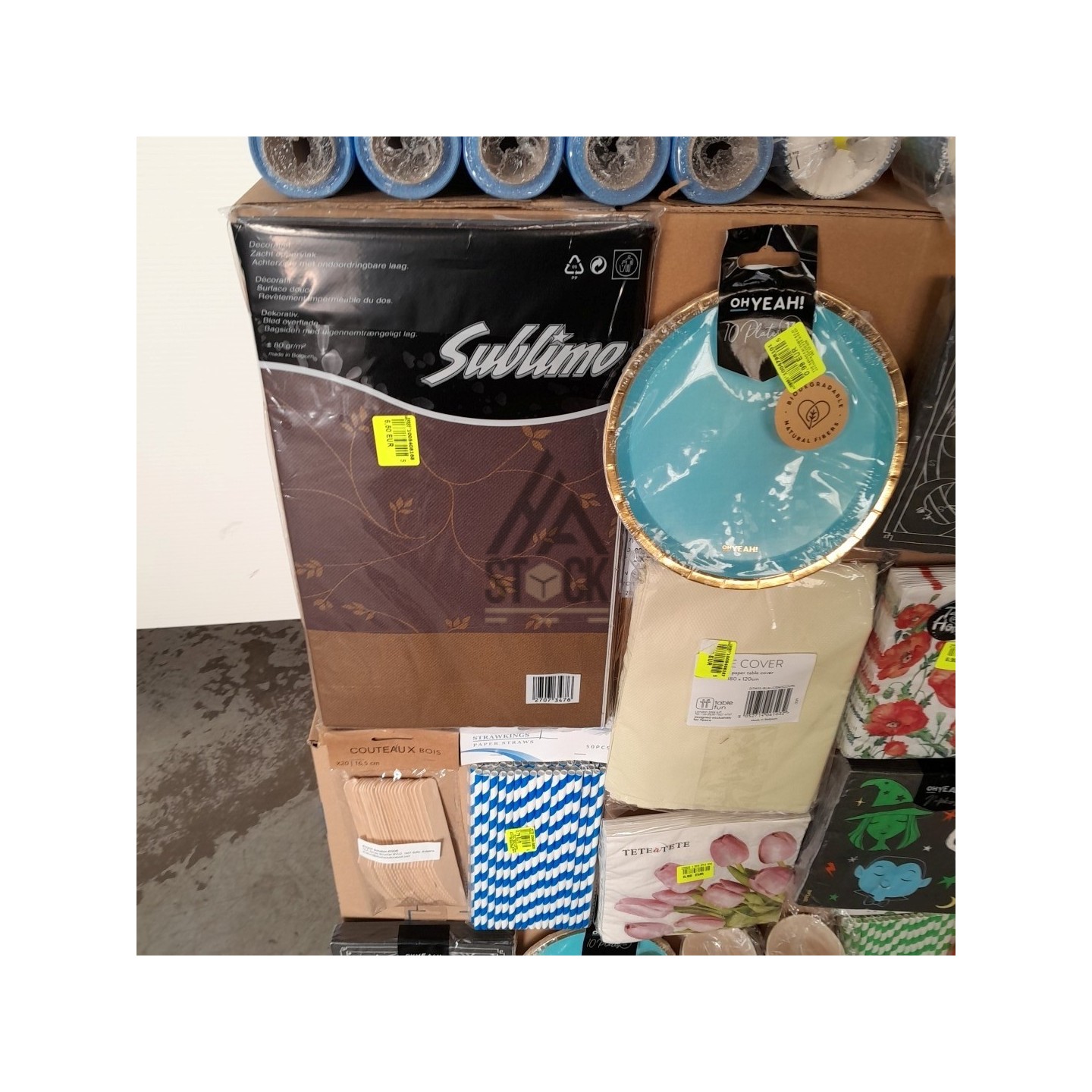 VAISSELLE JETABLE - 200 pièces