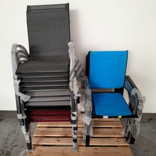 Chaise d'extérieur - 19 pièces