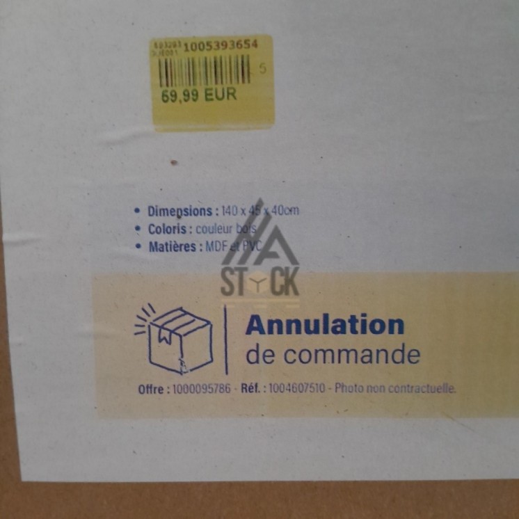 Meuble TV - 6 pièces