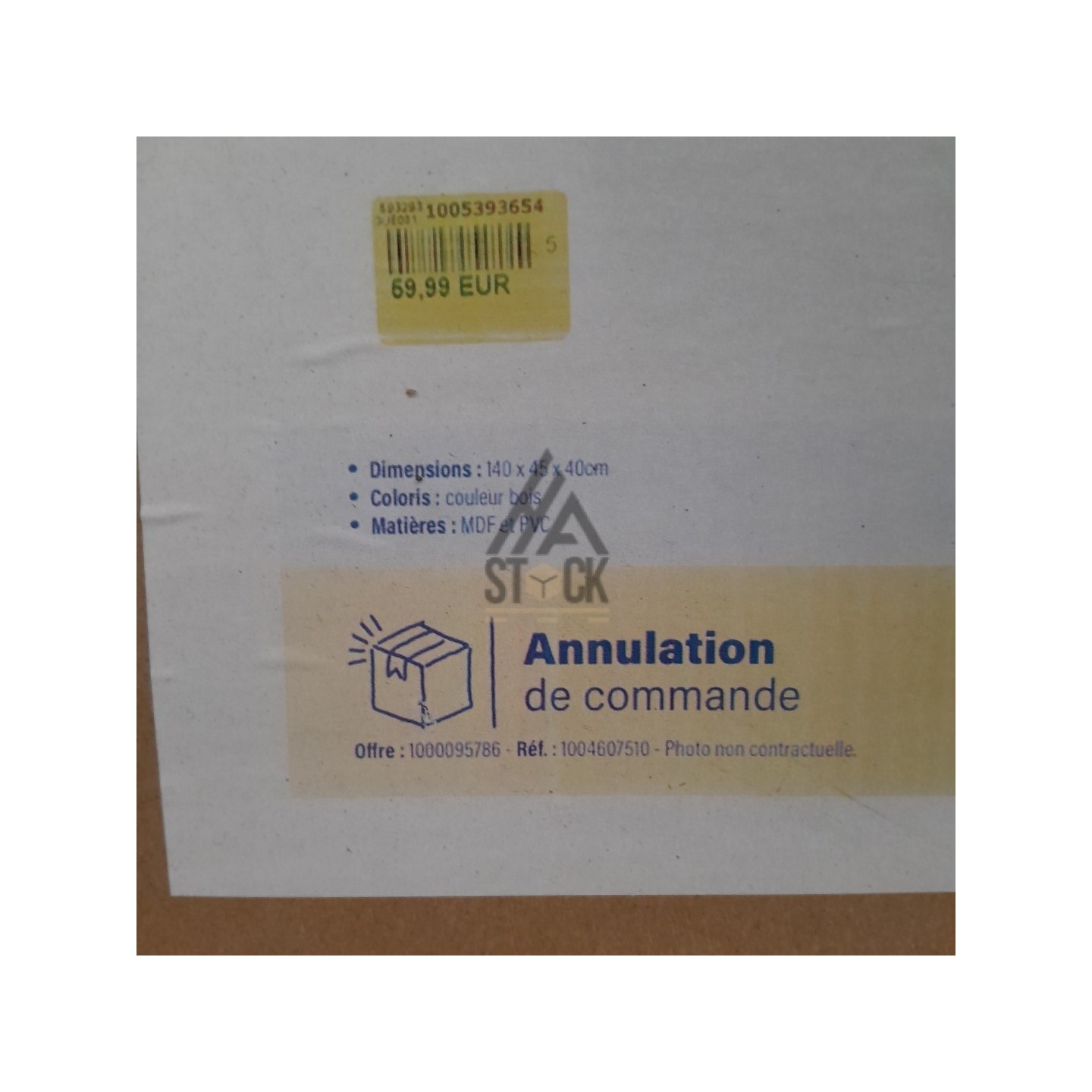 Meuble TV - 6 pièces