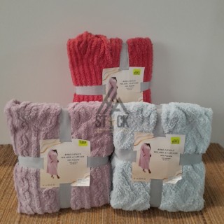 Robe longue polaire a capuche - 11 pièces