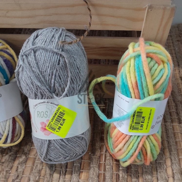 Pelote de laine -90 pièces