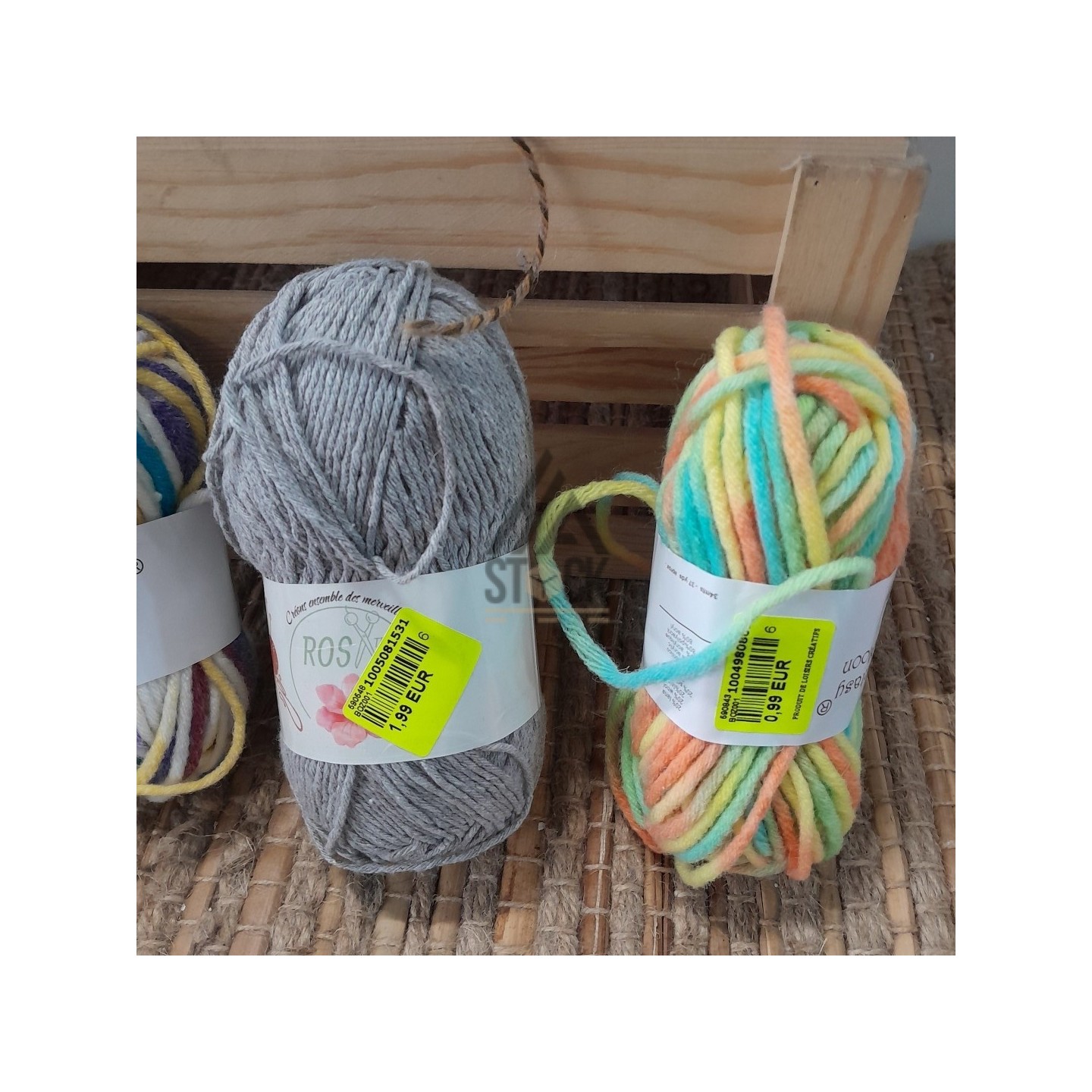 Pelote de laine -90 pièces