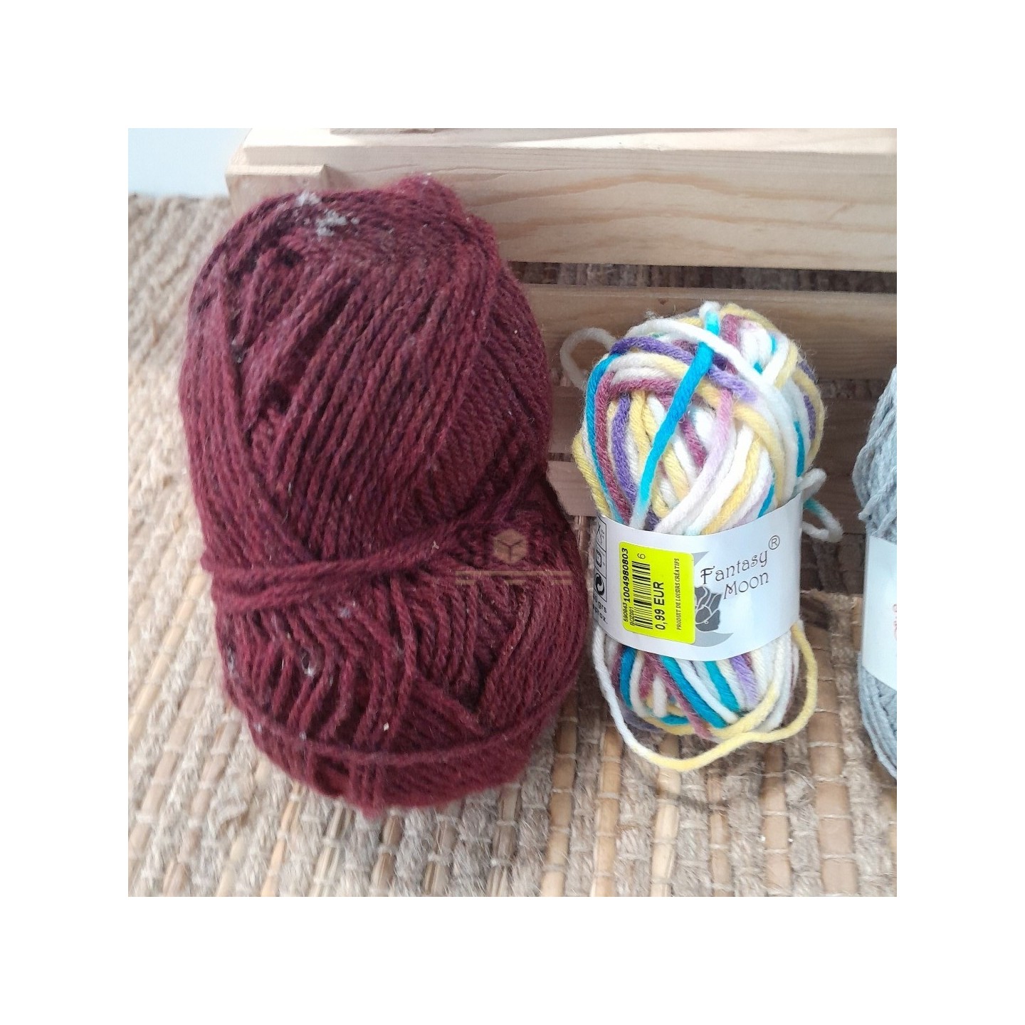 Pelote de laine -90 pièces