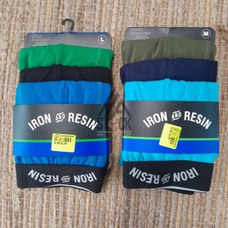 BOXER HOMME - IRON AND RESIN  - 30 paquets