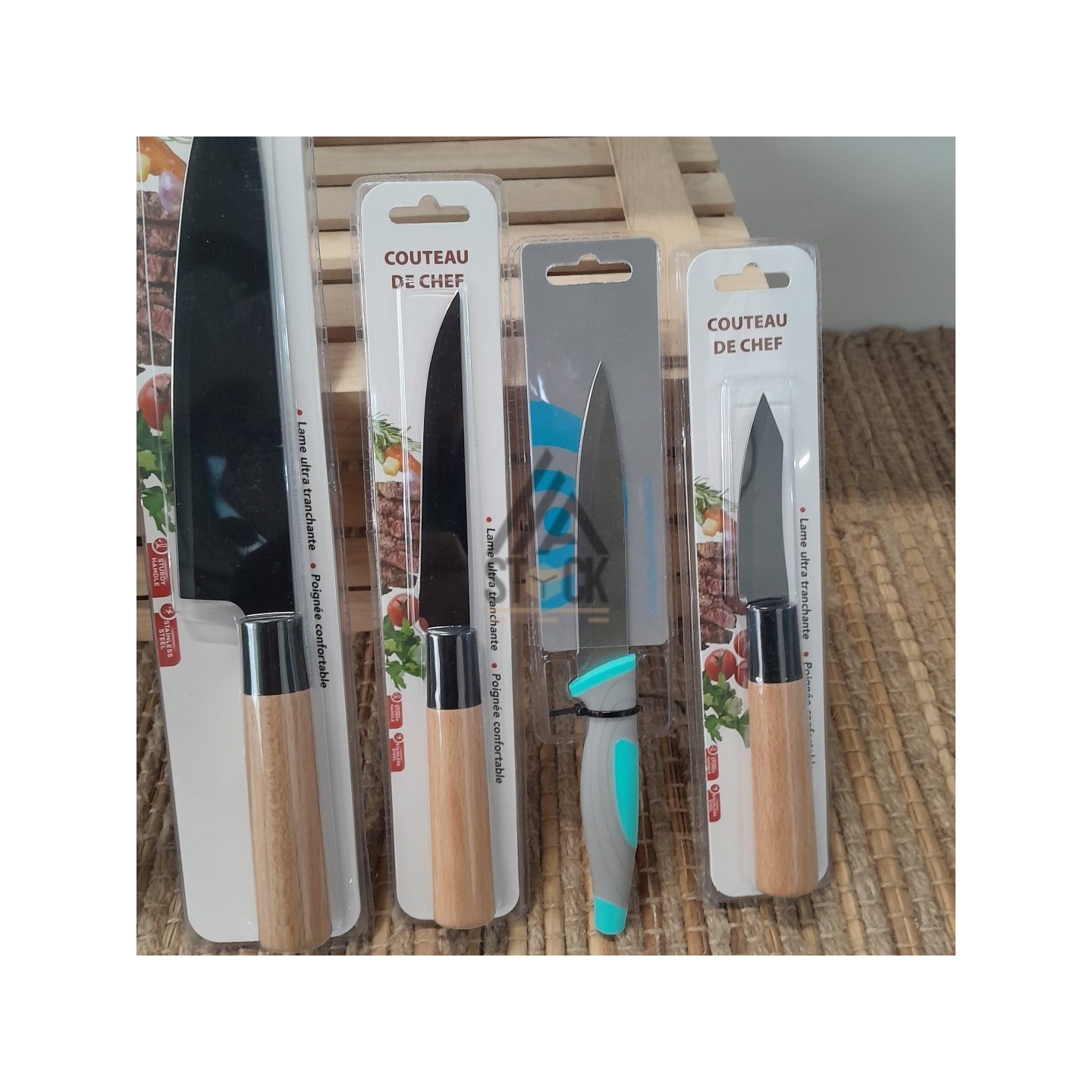 Couteau de cuisine - 60 pièces