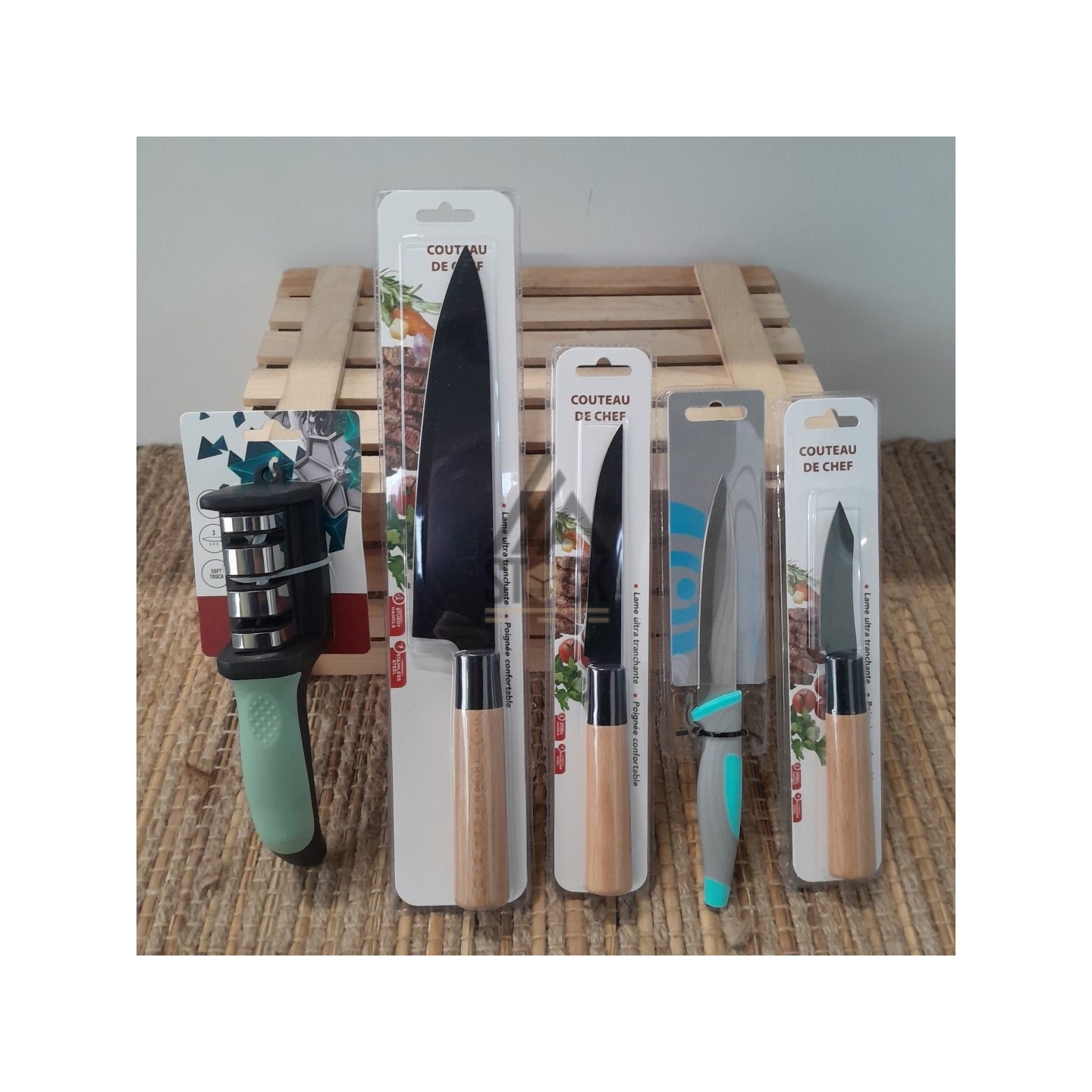 Couteau de cuisine - 60 pièces