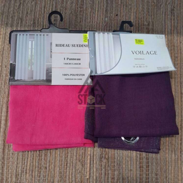 Rideaux - 25 pièces